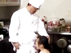 Çin restoranında bişirilir isti mılf idi fucks официантку